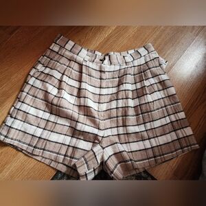 Nordstorm Treasure & Bond Size 8 Plaid Shorts